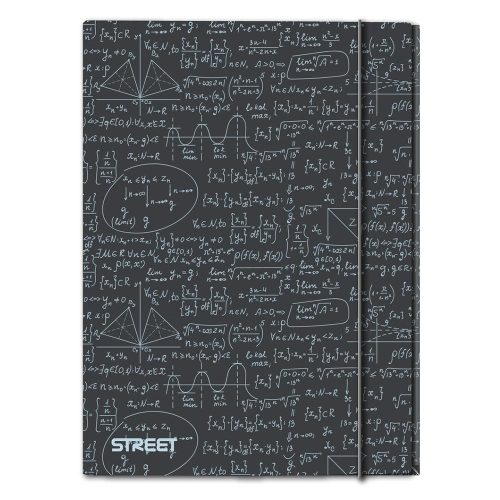 Gumis mappa STREET A/4 1 cm gerincvastag Math