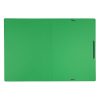Gumis mappa LEITZ Recycle karton A/4 zöld