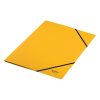 Gumis mappa LEITZ Recycle karton A/4 sárga