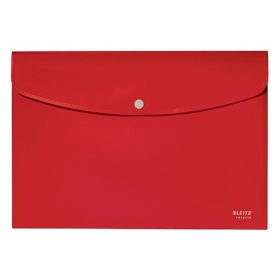 Irattasak LEITZ Recycle A/4 PP patentos piros