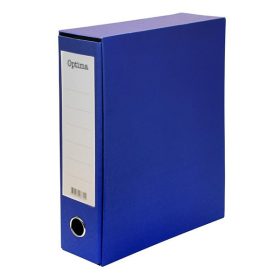 Iratrendező tokos OPTIMA A/4 75 mm kék