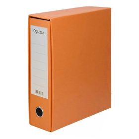 Iratrendező tokos OPTIMA A/4 75 mm narancs