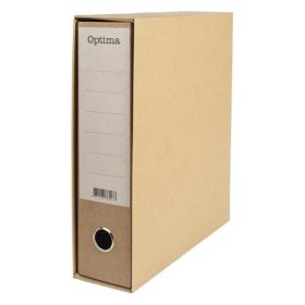 Iratrendező tokos OPTIMA A/4 75 mm natúr