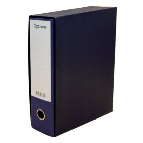 Iratrendező tokos OPTIMA A/4 75 mm indigókék