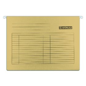 Függőmappa DONAU A/4 karton barna 25 darabos