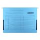 Függőmappa oldalvédelemmel DONAU A/4 karton kék 25 darabos