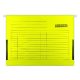 Függőmappa oldalvédelemmel DONAU A/4 karton sárga 25 darabos