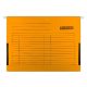 Függőmappa oldalvédelemmel DONAU A/4 karton narancssárga 25 darabos