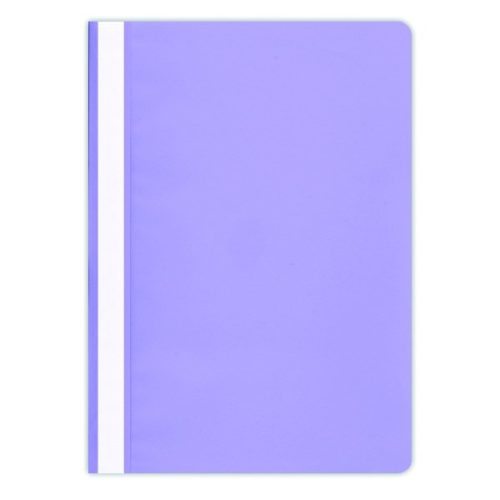 Gyorsfűző DONAU A/4 műanyag lila 10 darabos