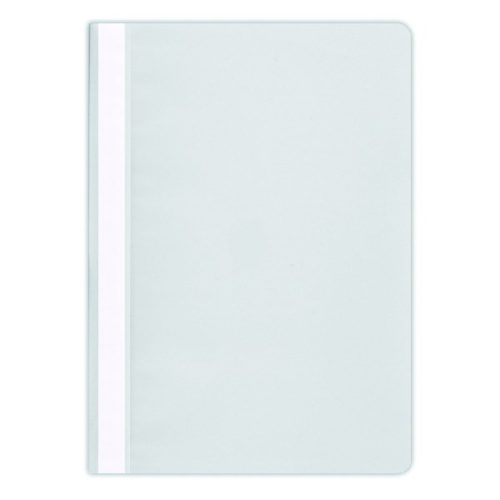 Gyorsfűző DONAU A/4 műanyag szürke 10 darabos