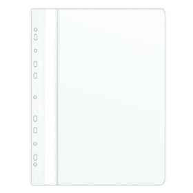 Gyorsfűző DONAU A/4 műanyag lefűzhető fehér