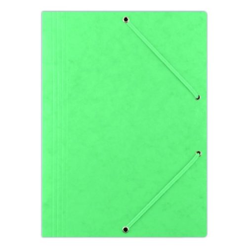 Gumis mappa DONAU A/4 prespán zöld