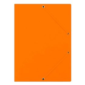 Gumis mappa DONAU A/4 prespán narancssárga