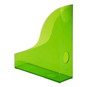   Irattartó papucs DURABLE Basic A/4 73 mm átlátszó világoszöld