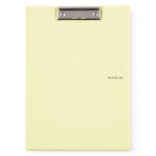Felírótábla PASTELINI pvc fedeles A/4 sárga