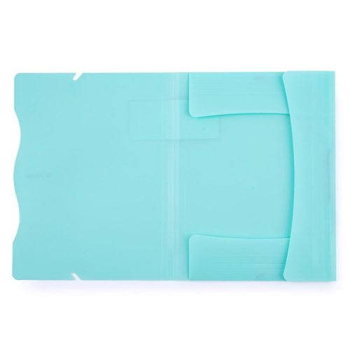 Gumis mappa PASTELINI PP A/4 zöld