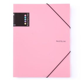 Gumis mappa PASTELINI PP A/4 pink