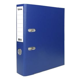 Iratrendező OPTIMA A/4 75 mm élvédő sínnel kék