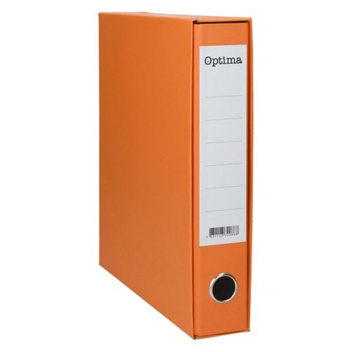 Iratrendező tokos OPTIMA A/4 50 mm narancssárga