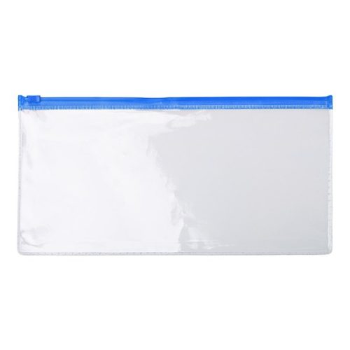 Irattasak OPTIMA DL cipzáras átlátszó