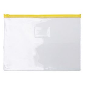 Irattasak OPTIMA 385 x 285 mm cipzáras átlátszó