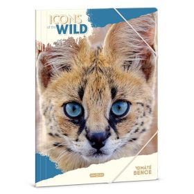 Gumis mappa ARS UNA A/4 Icons of the Wild-Serval
