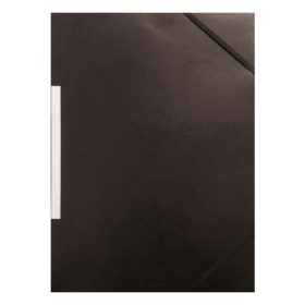 Gumis mappa OFFICE ART A/4 prespán fekete 345 g