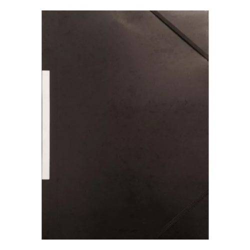 Gumis mappa OFFICE ART A/4 prespán fekete 345 g