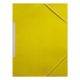 Gumis mappa OFFICE ART A/4 prespán sárga 345 g