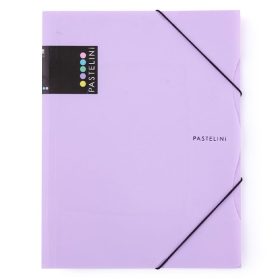 Gumis mappa PASTELINI PP A/4 lila