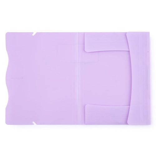 Gumis mappa PASTELINI PP A/4 lila