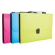 Irattartó táska DELI Rio A/4 PP 7 rekeszes vegyes színekben