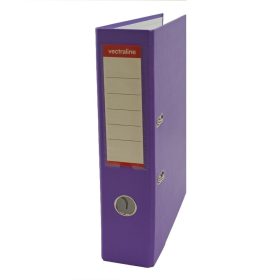 Iratrendező VECTRALINE A/4 75 mm élvédő sínnel lila