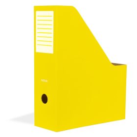 Irattartó papucs NEBULO 80 mm karton összehajtható sárga