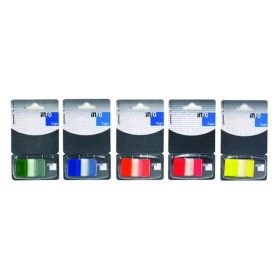   Oldaljelölő GLOBAL Notes Info Flags 7728-67 műanyag 25x43 mm transparens/narancs