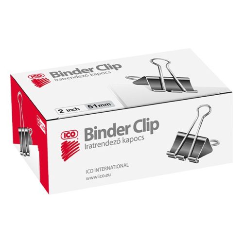 Binder csipesz ICO 51mm 12 darabos