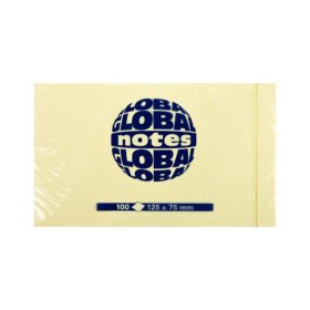   Öntapadós jegyzettömb GLOBAL Notes 3655-01 75x125mm 100 lap