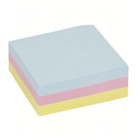 Öntapadós jegyzettömb EAGLE 75x75mm pasztell 300 lap