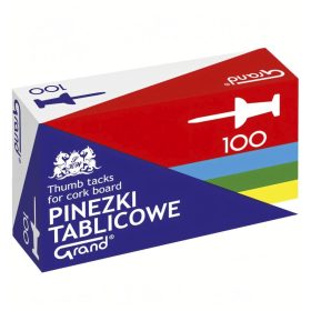 Táblatű GRAND papír dobozban színes 100 darabos