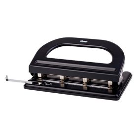   Lyukasztó BOXER 988 4 lyukú nagyteljesítményű 30 lap fekete