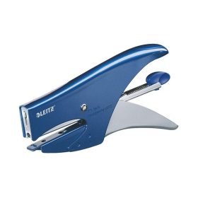   Tűzőgép LEITZ 5547 fém kézi hátultöltős 15 lap No.8 kék