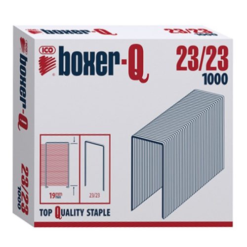 Tűzőkapocs BOXER Q 23/23 1000 darabos