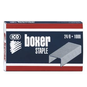 Tűzőkapocs BOXER 24/6 1000 darabos