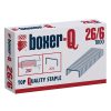 Tűzőkapocs BOXER Q 26/6 1000 darabos