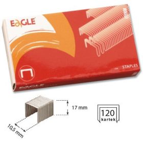 Tűzőkapocs EAGLE 23/17 1000 darabos