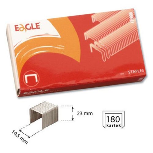 Tűzőkapocs EAGLE 23/23 1000 darabos