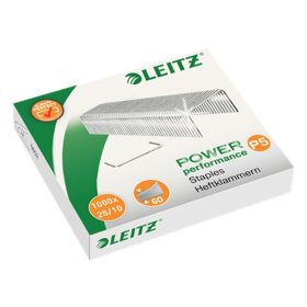 Tűzőkapocs LEITZ P5 25/10 1000 darabos