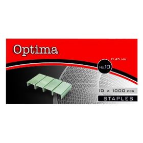 Tűzőkapocs OPTIMA No.10 1000 darabos