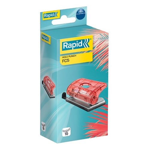 Lyukasztó RAPID Colour Breeze mini 2 lyukú levendula