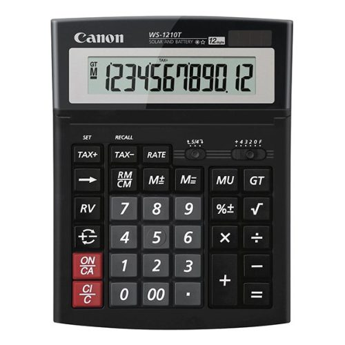 Számológép asztali CANON WS-1210T környezetbarát 12 digit